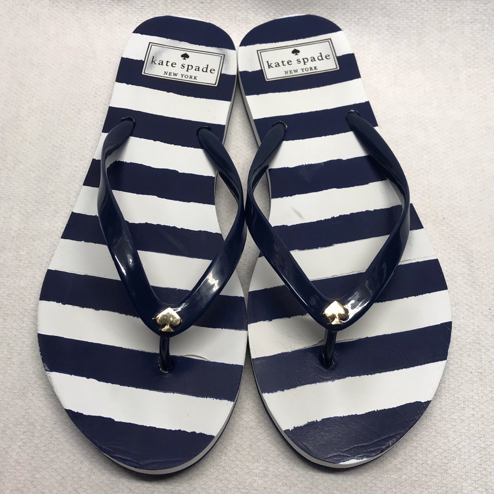 Kate Spade flip flops size 7-8
